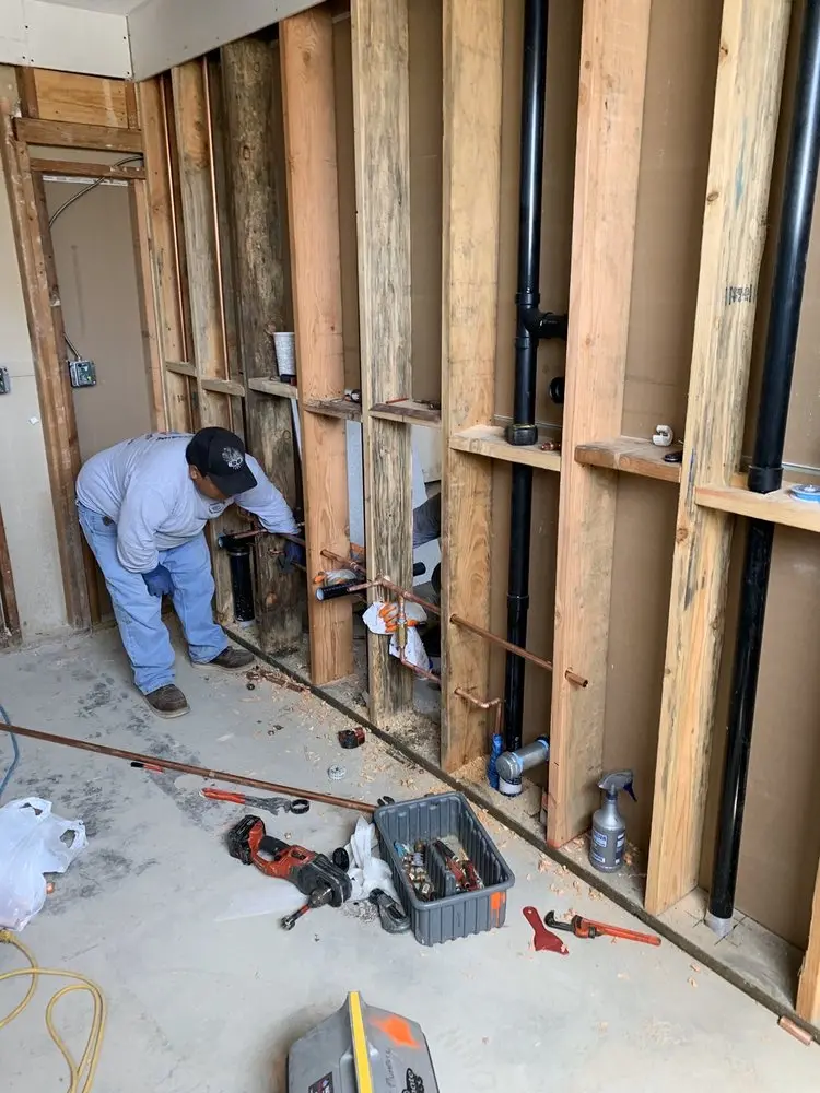 Commercial rough-in plumbing for Trenchless Sewer Repair in Shumaker Crossing